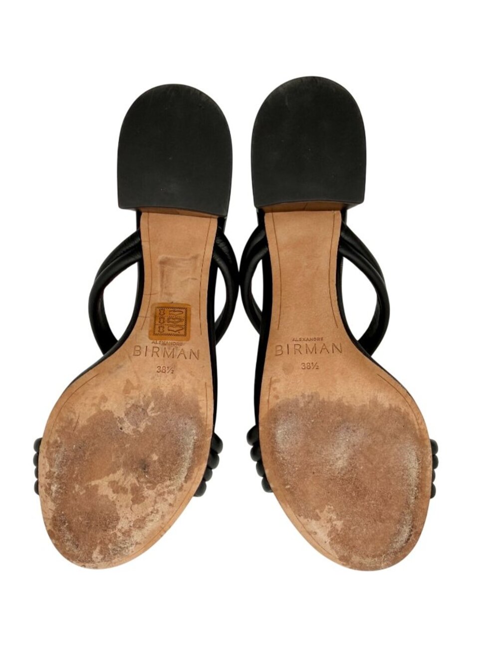 Alexandre Birman Vicky 60 Knotted Leather Mules in black - Size 8.5 - Picture 5 of 12